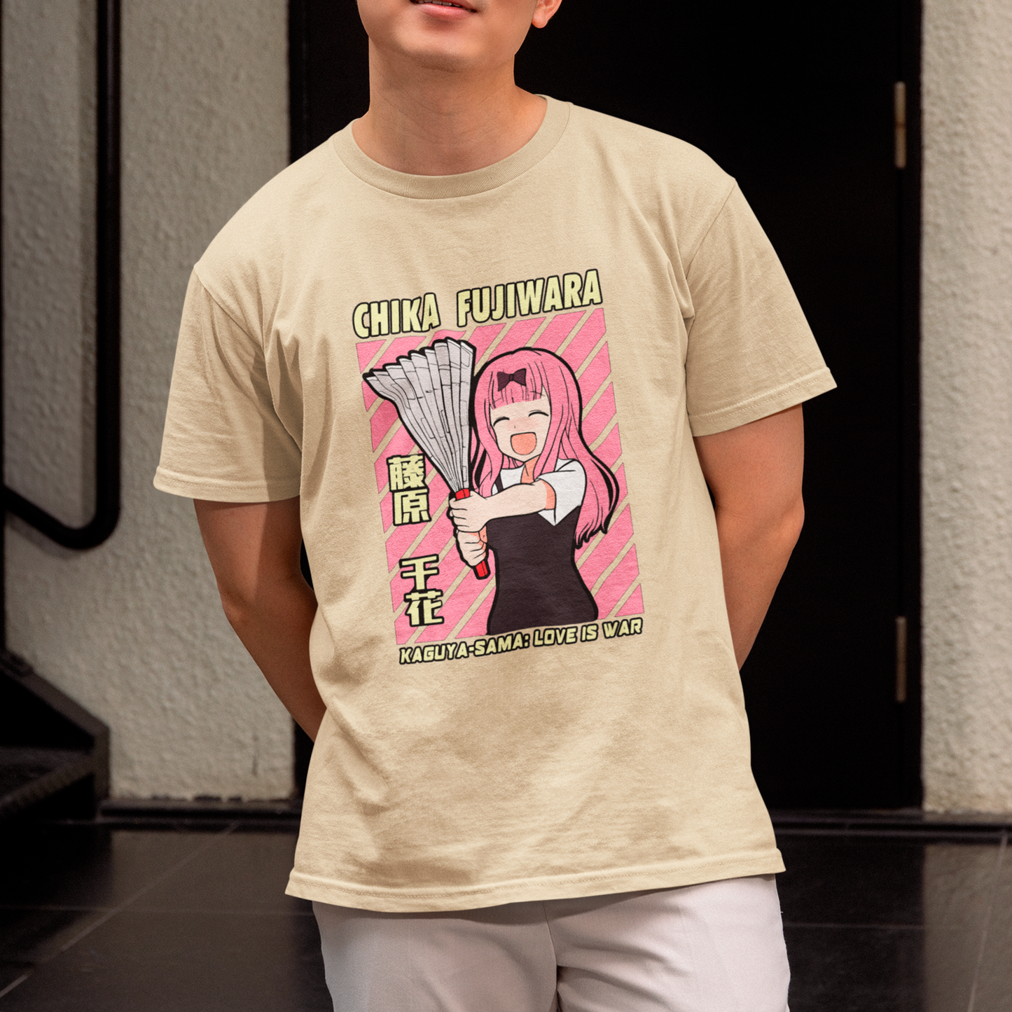 Camiseta Básica Unissex Chika Fujiwara Kaguya-sama