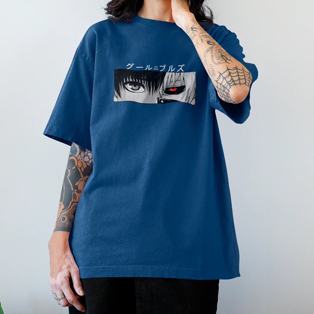 Camiseta Básica Unissex Tokyo Ghoul Kanek