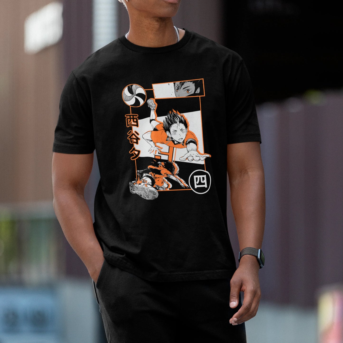 Camiseta Básica Unissex Anime Haikyuu Oya Oya Boy