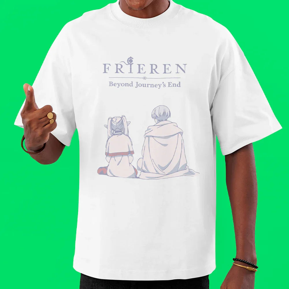 Camiseta Oversized Frieren Beyound Journey's End