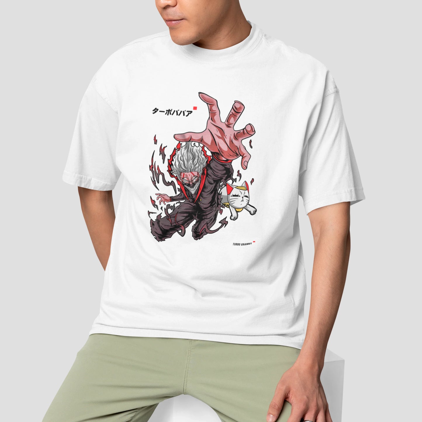 Camiseta Básica Unissex Turbo Granny Dandadan