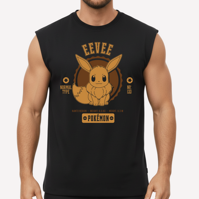 Regata Oversized Unissex Eeve Cute Pokemon