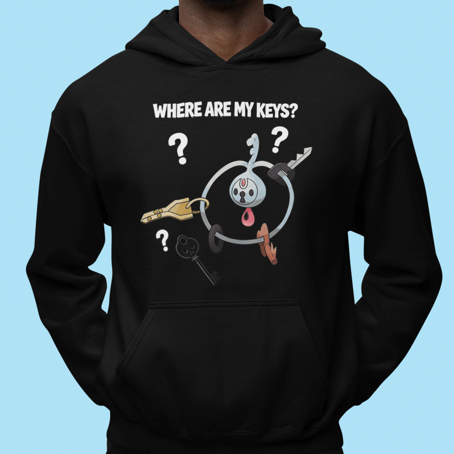 Moletom Canguru Pokemon Klefki Where Are My Keys