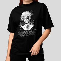 Camiseta Básica Unissex Tokyo Ghoul Ken Kaneki Desconfigurado Japanese