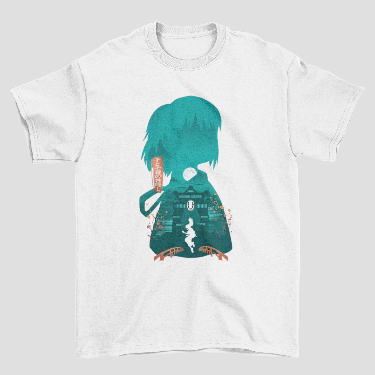 Camiseta Básica Unissex A Viagem de Chihiro Studio