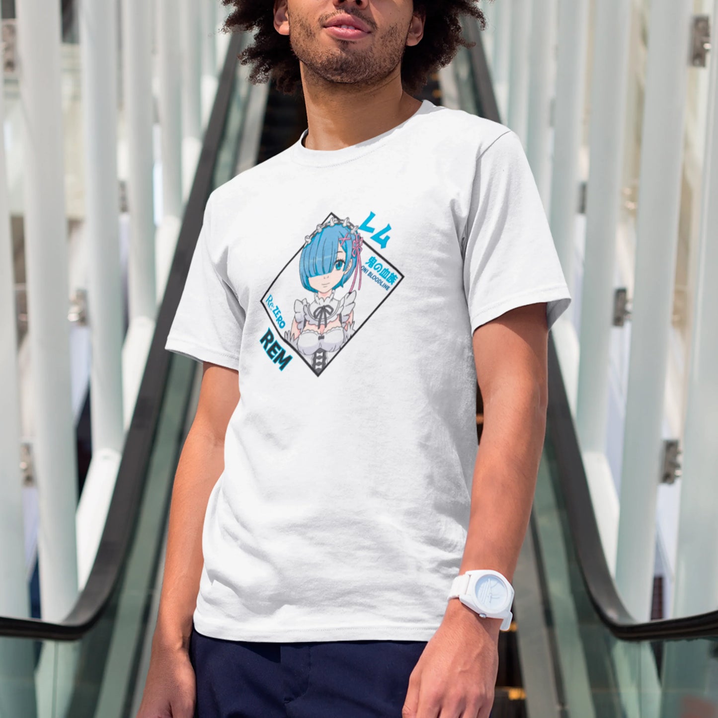 Camiseta Básica Unissex Rem Re Zero