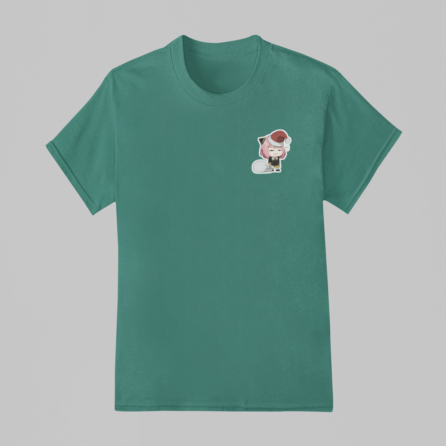 Camiseta Básica Unissex Spy x Family Anya Natal