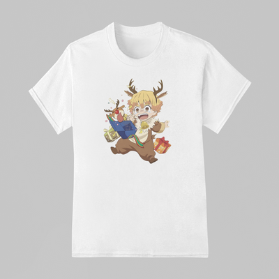 Camiseta Básica Unissex Demon Slayer Zenitsu Natalino