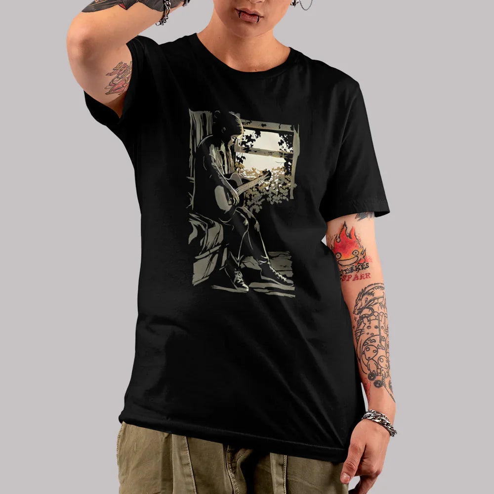 Camiseta Básica Unissex The Last Of Us Ellie Janela