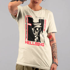 Camiseta Básica Unissex Alucard Hellsing Organization Anime