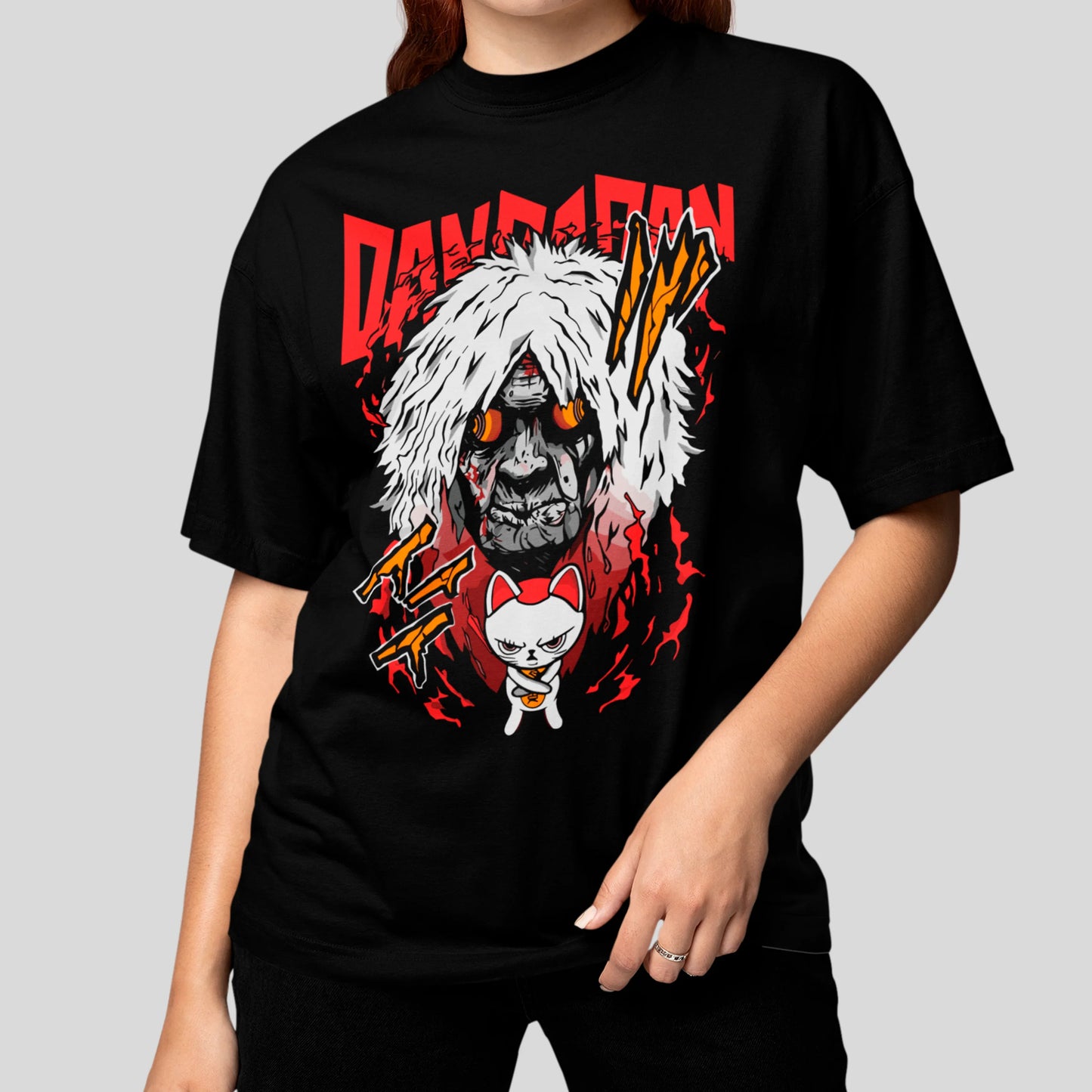 Camiseta Básica Unissex Dandadan Velha Turbo Real Form