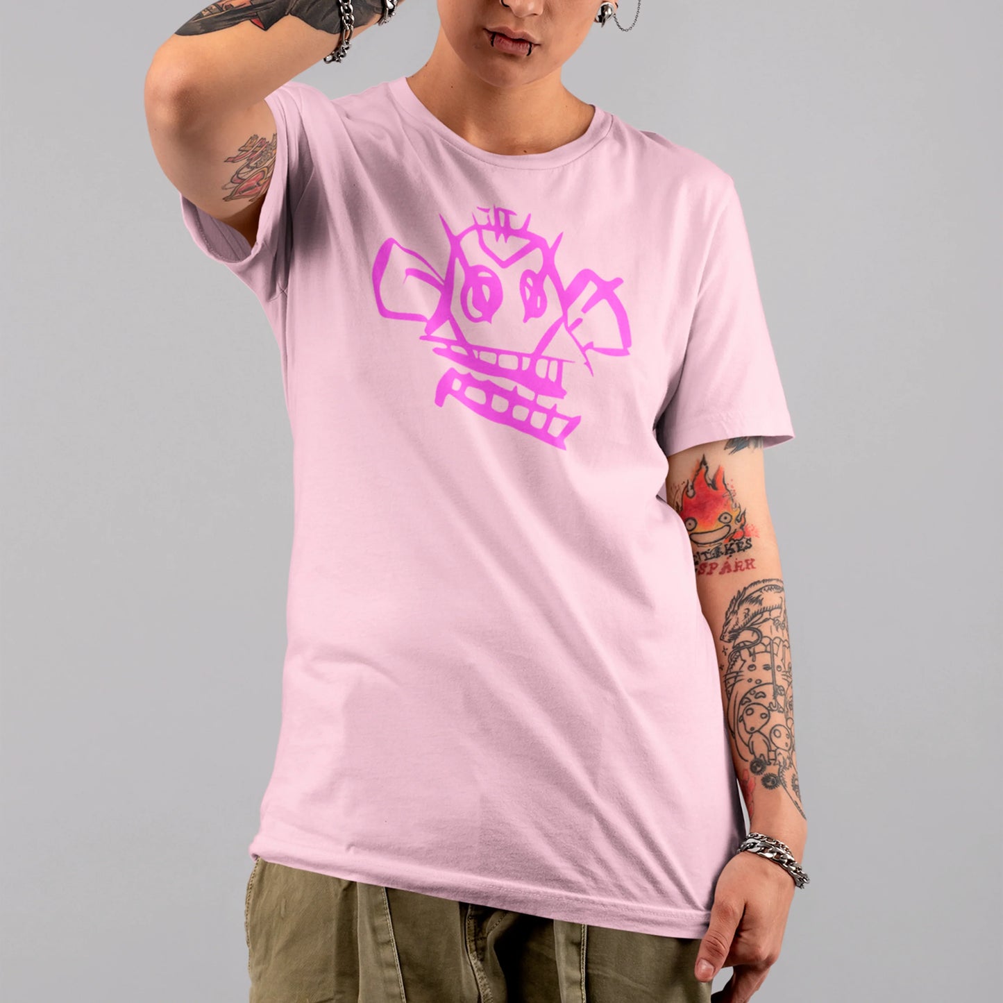 Camiseta Básica Unissex Arcane Macaco Jinx