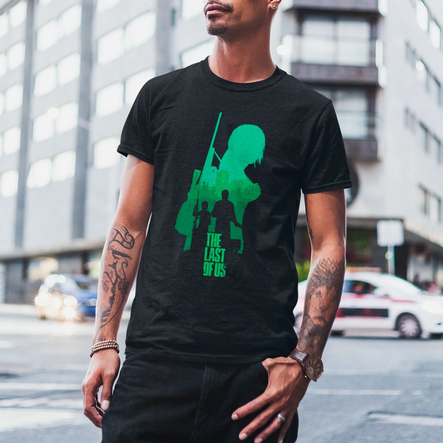Camiseta Básica Unissex The Last Of Us Silhueta