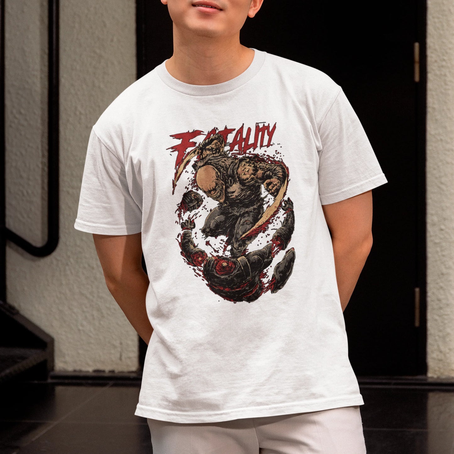 Camiseta Básica Unissex Mortal Kombat Baraka