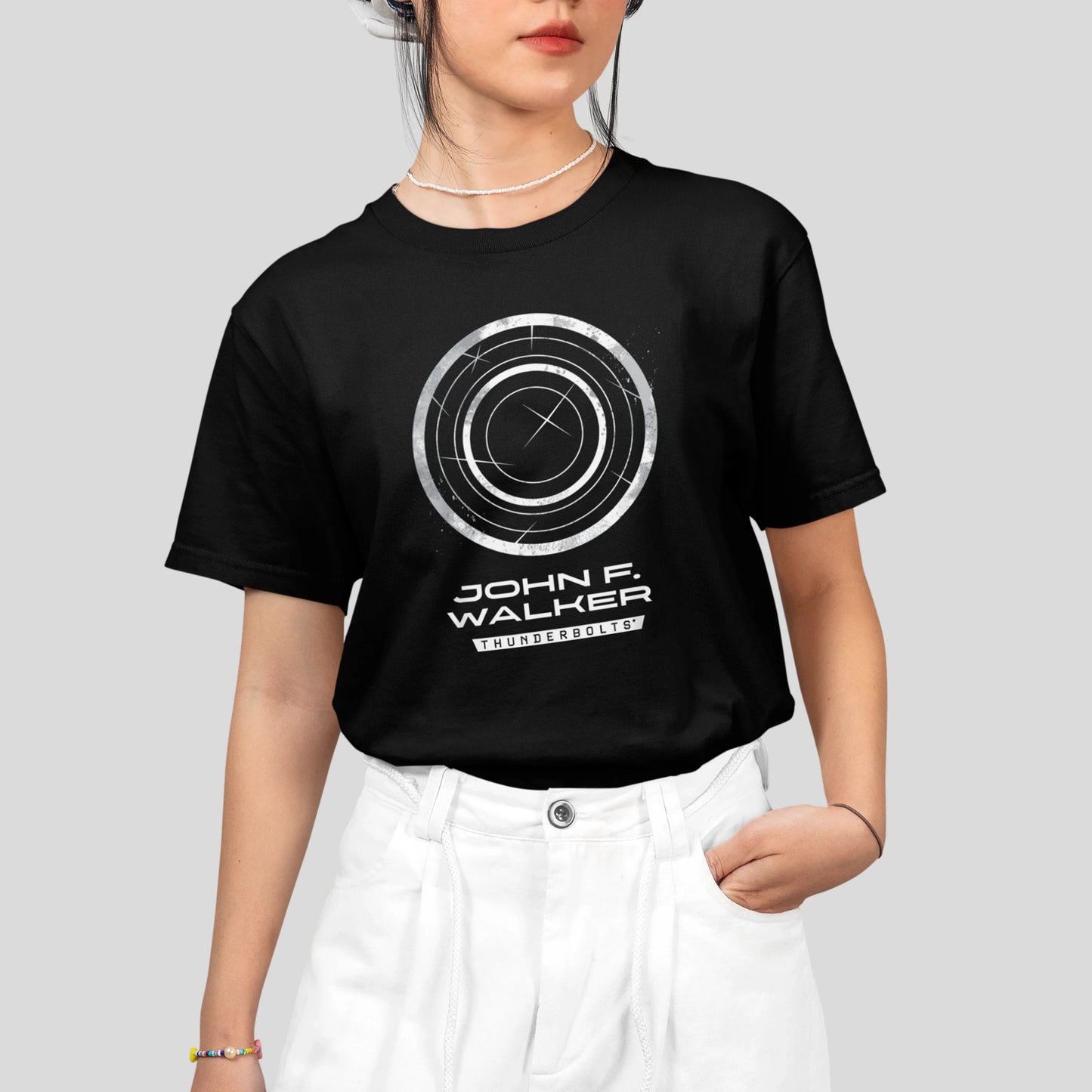 Camiseta Básica Unissex Thunderbolts Logo John F. Walker