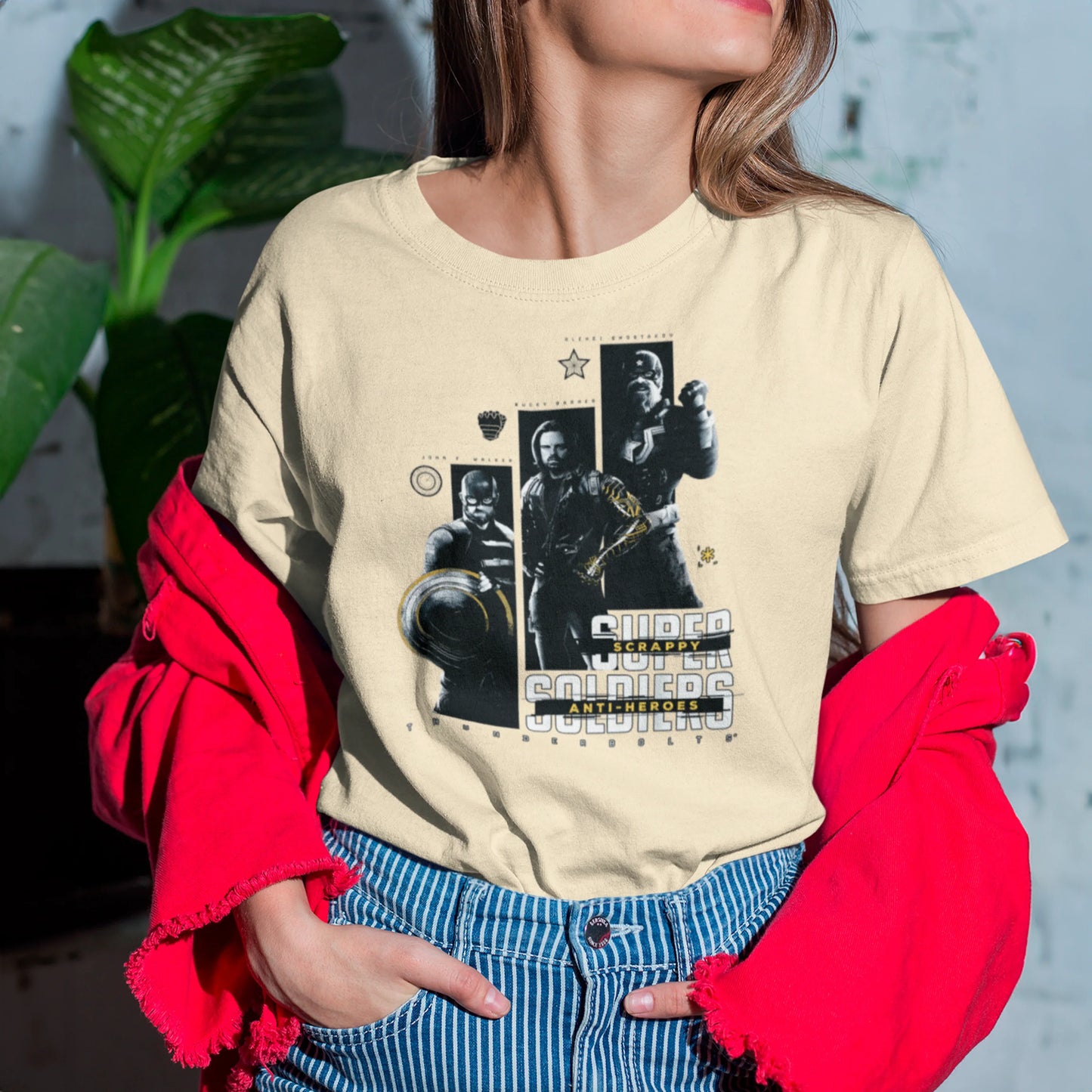 Camiseta Básica Unissex Thunderbolts Super Soldiers