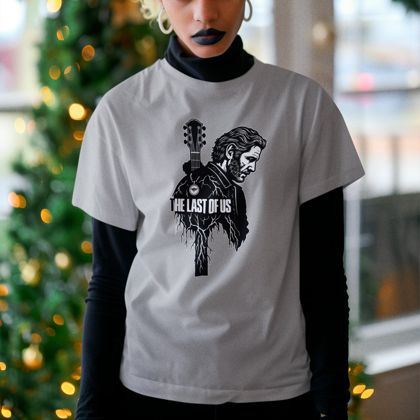 Camiseta Básica Unissex The Last Of Us Joel Violão