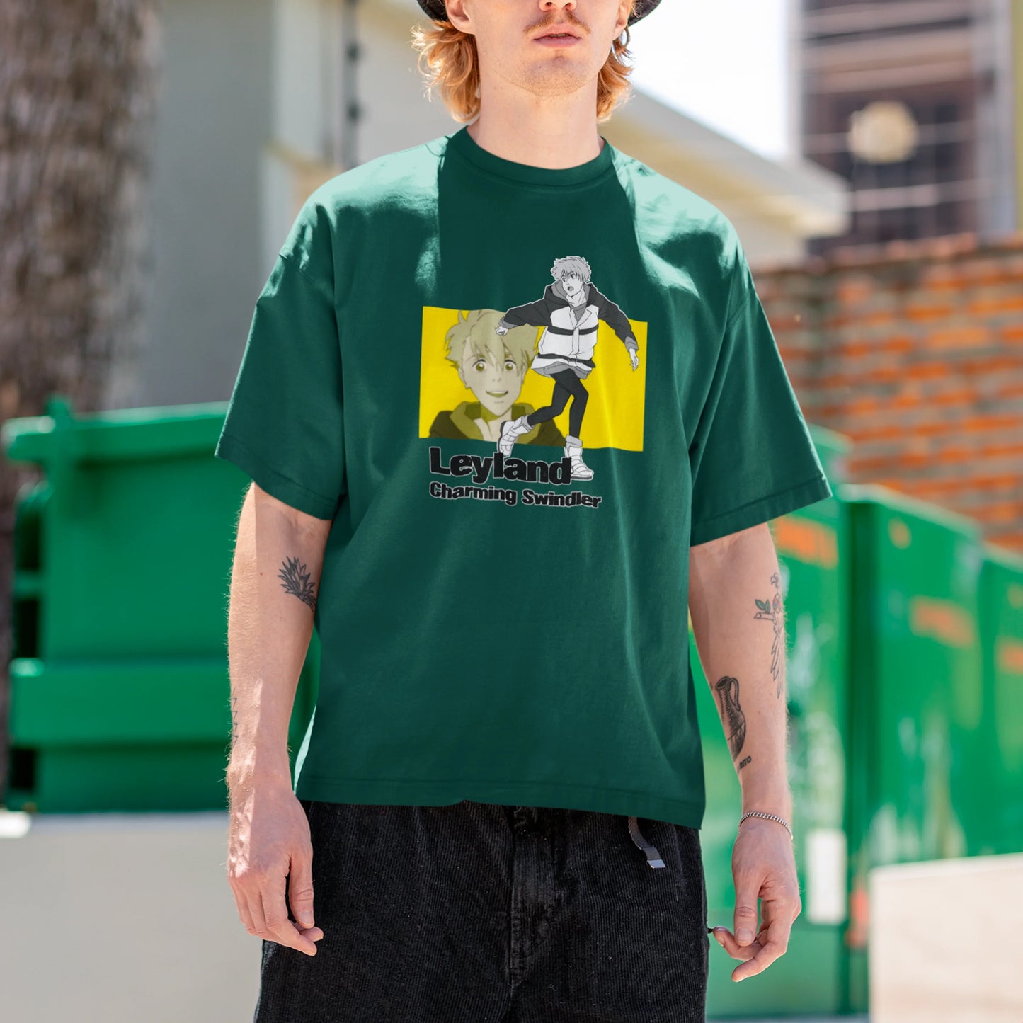 Camiseta Básica Unissex Leyland Charming Swindler Lazarus