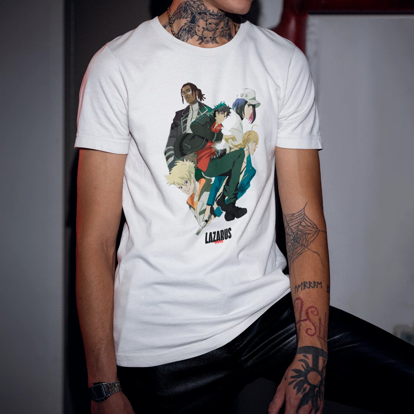 Camiseta Básica Unissex Poster Personagens Lazarus