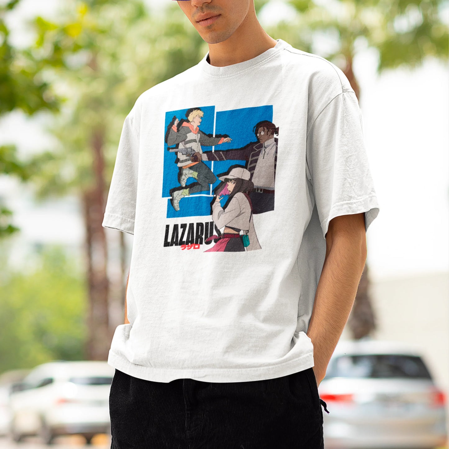 Camiseta Básica Unissex Eleina Doug Leyland Lazarus