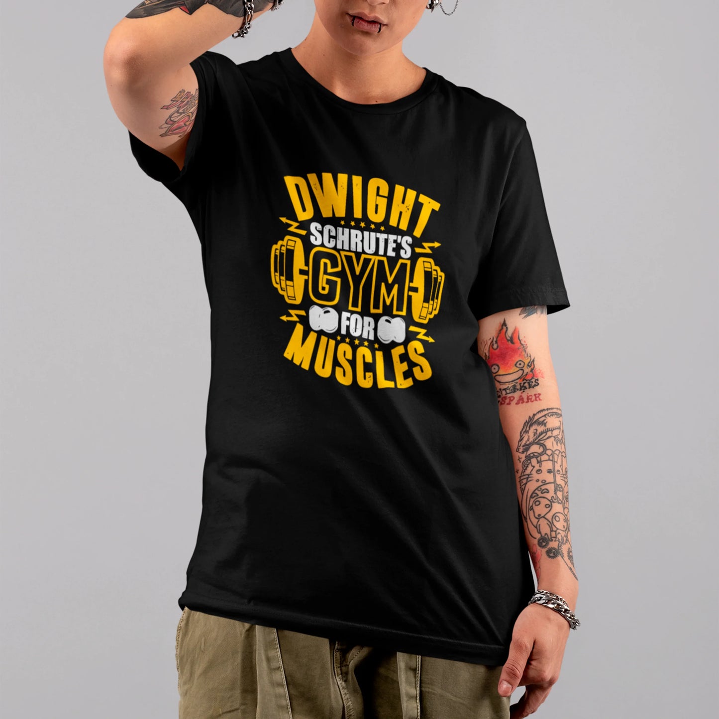 Camiseta Básica Unissex The Office Dwight Gym