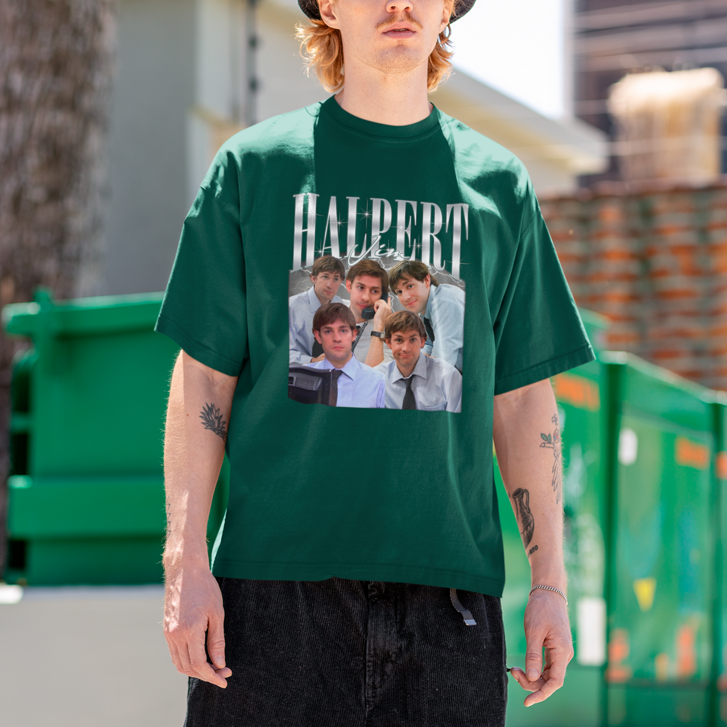Camiseta Básica Unissex The Office Halpert Jim