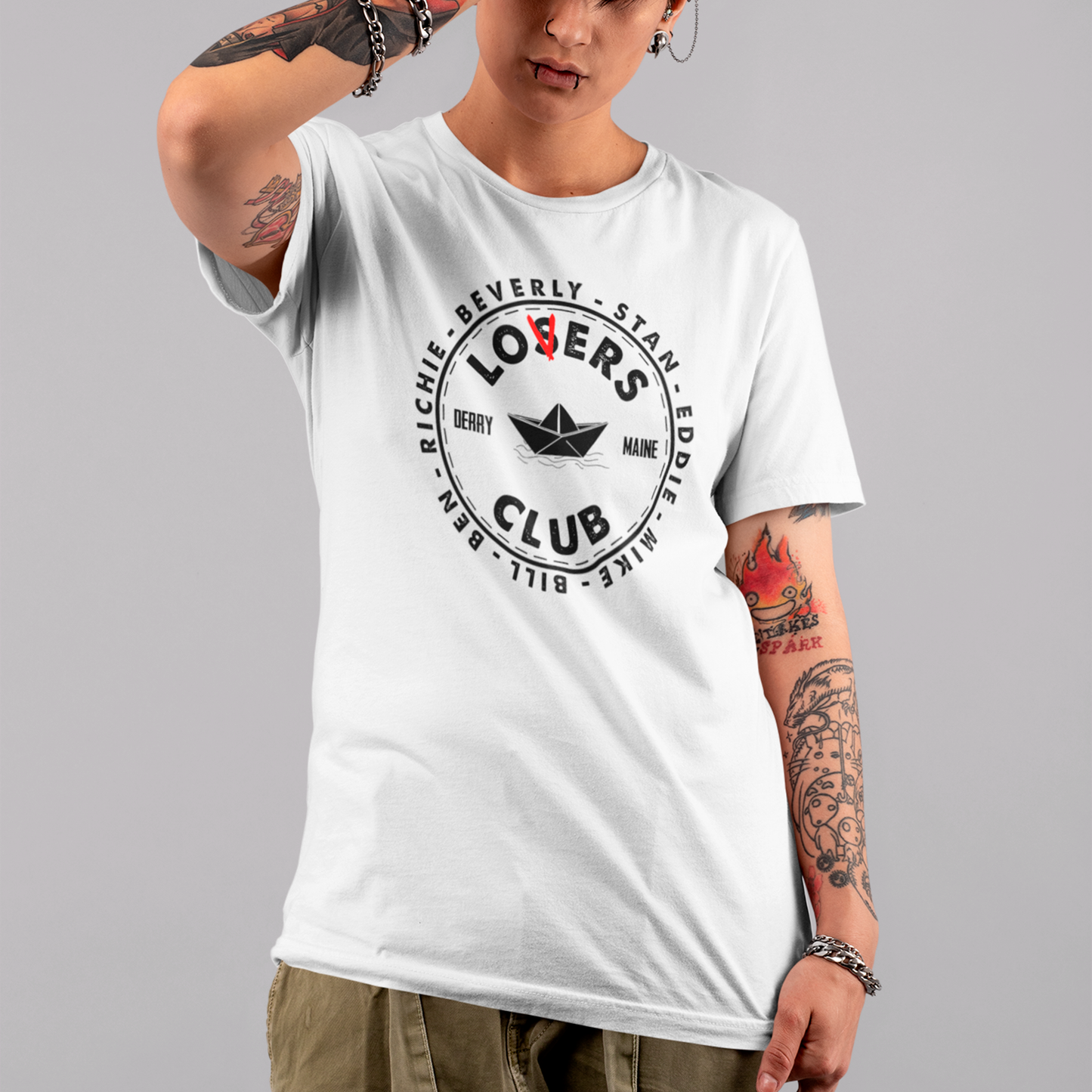 Camiseta Básica Unissex Losvers Club IT A Coisa