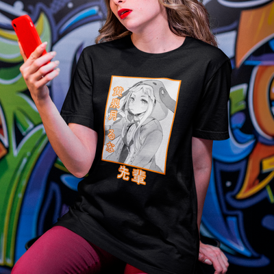 Camiseta Básica Unissex Runa Yomozuki Kanji Kakegurui