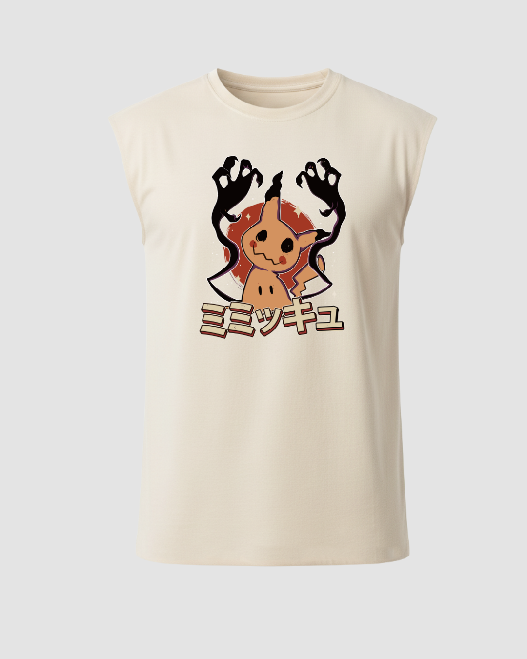 Regata Oversized Unissex Mimikyu Kanji Pokemon Halloween