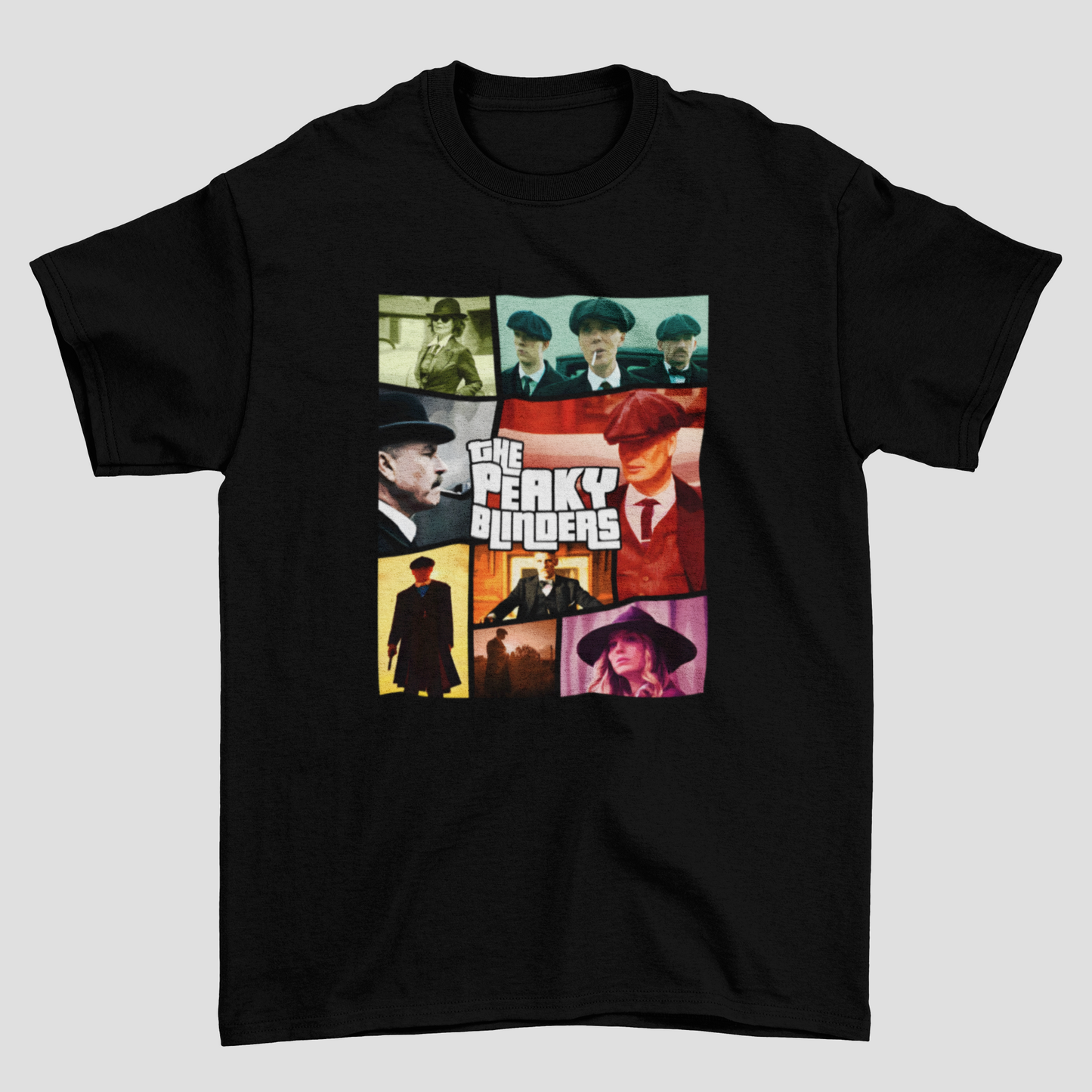 Camiseta Básica Unissex Peaky Blinders GTA