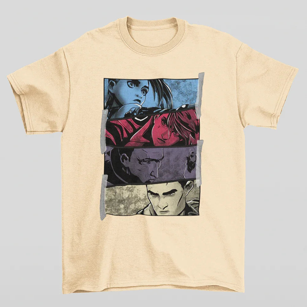 Camiseta Básica Unissex Arcane Personagens Pérola