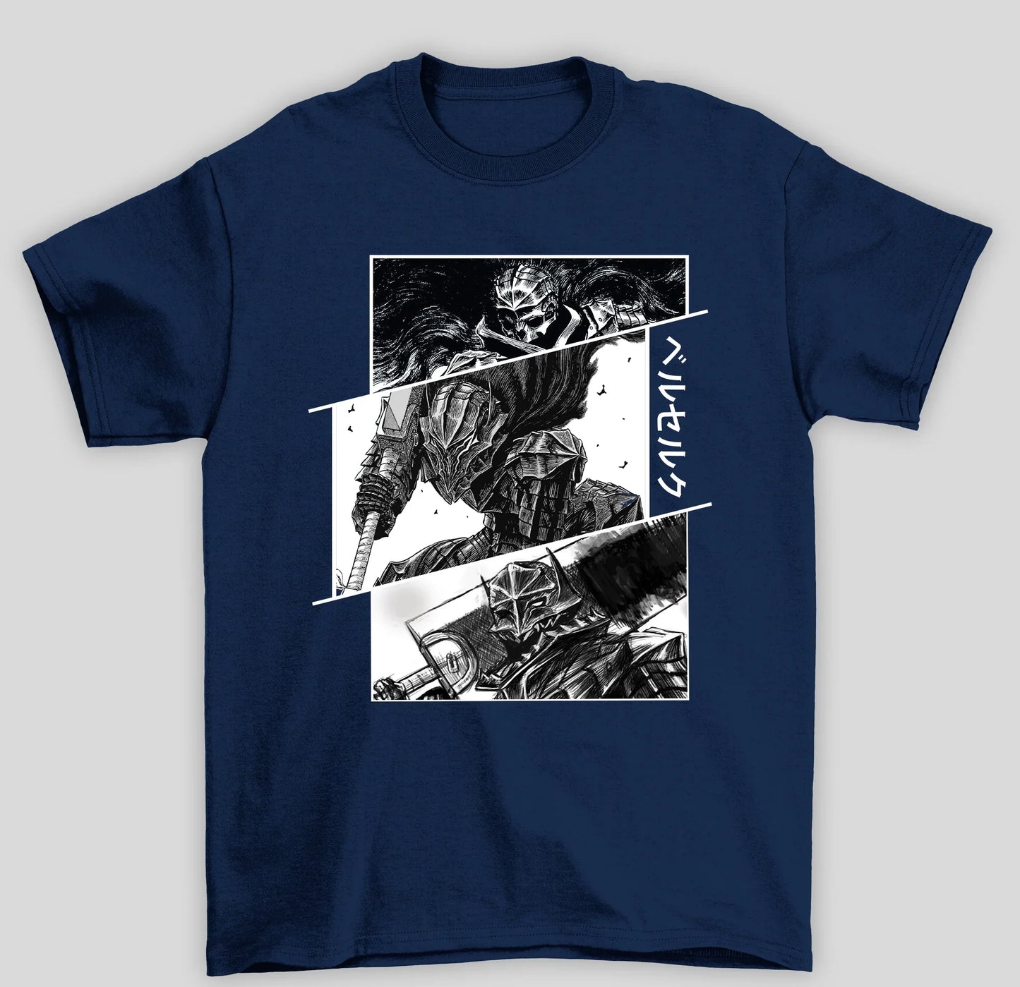 Camiseta Básica Unissex Berserk Anime