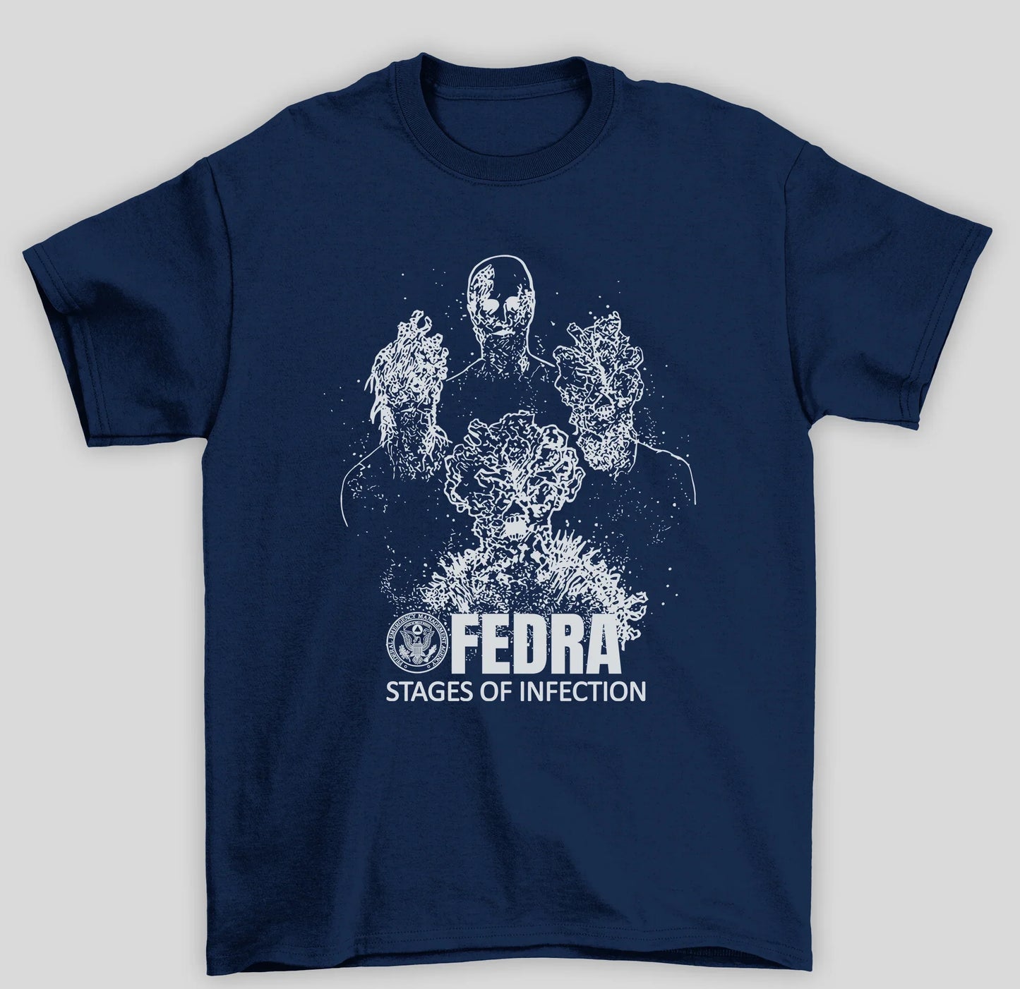 Camiseta Básica Unissex The Last Of Us Stage Of Infection