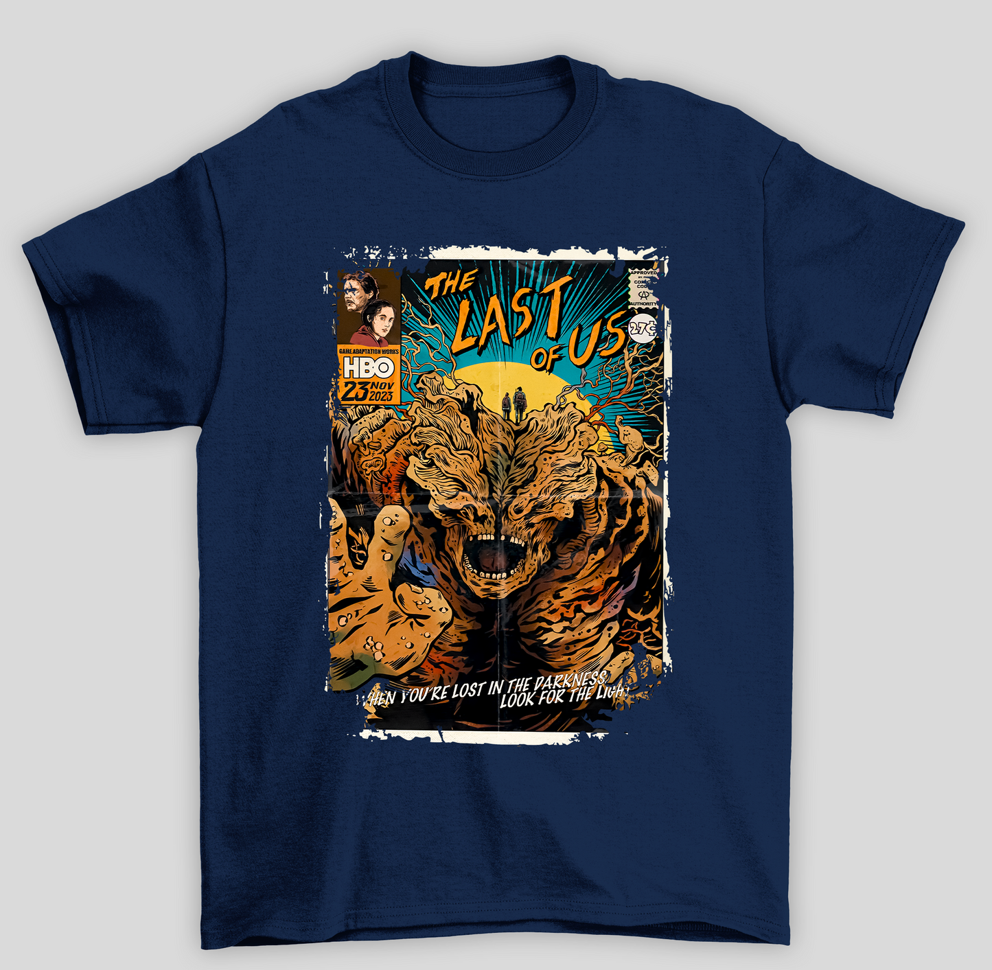 Camiseta Básica Unissex The Last Of Us Vintage