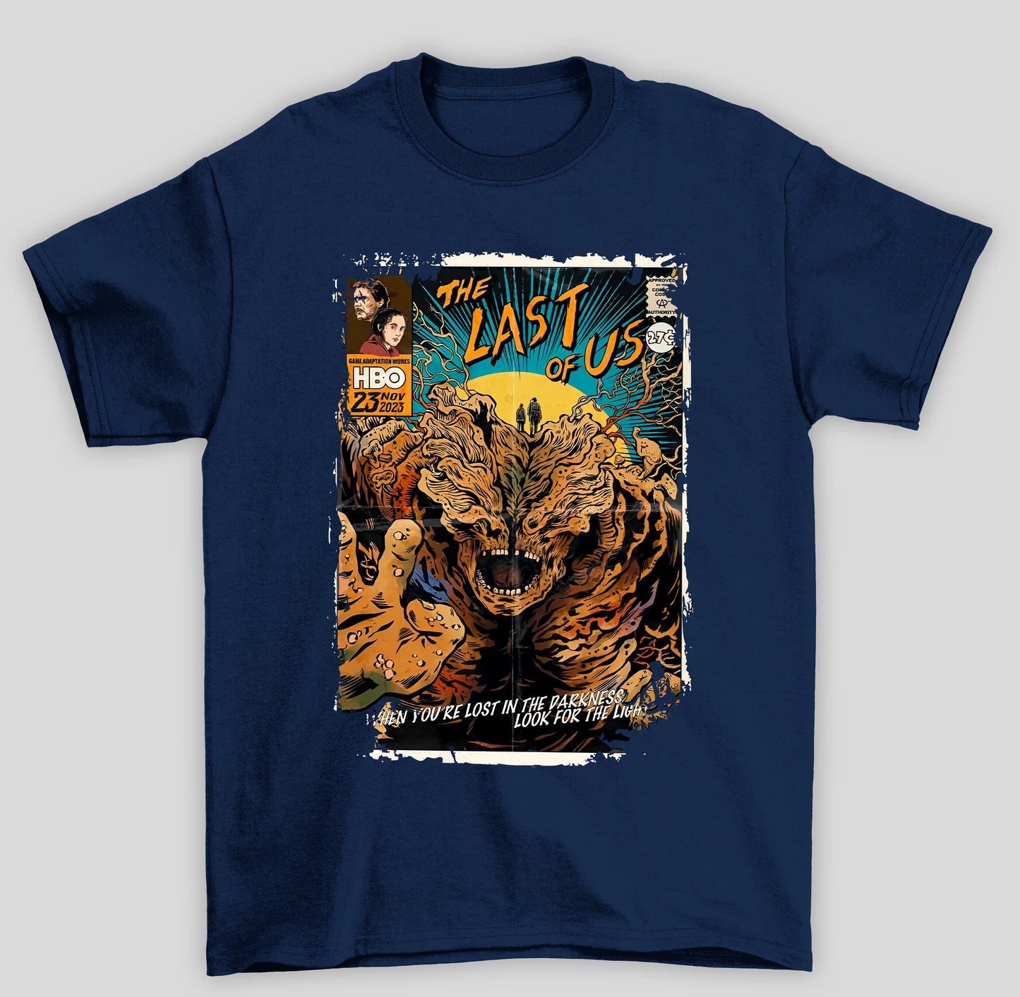Camiseta Básica Unissex The Last Of Us Vintage