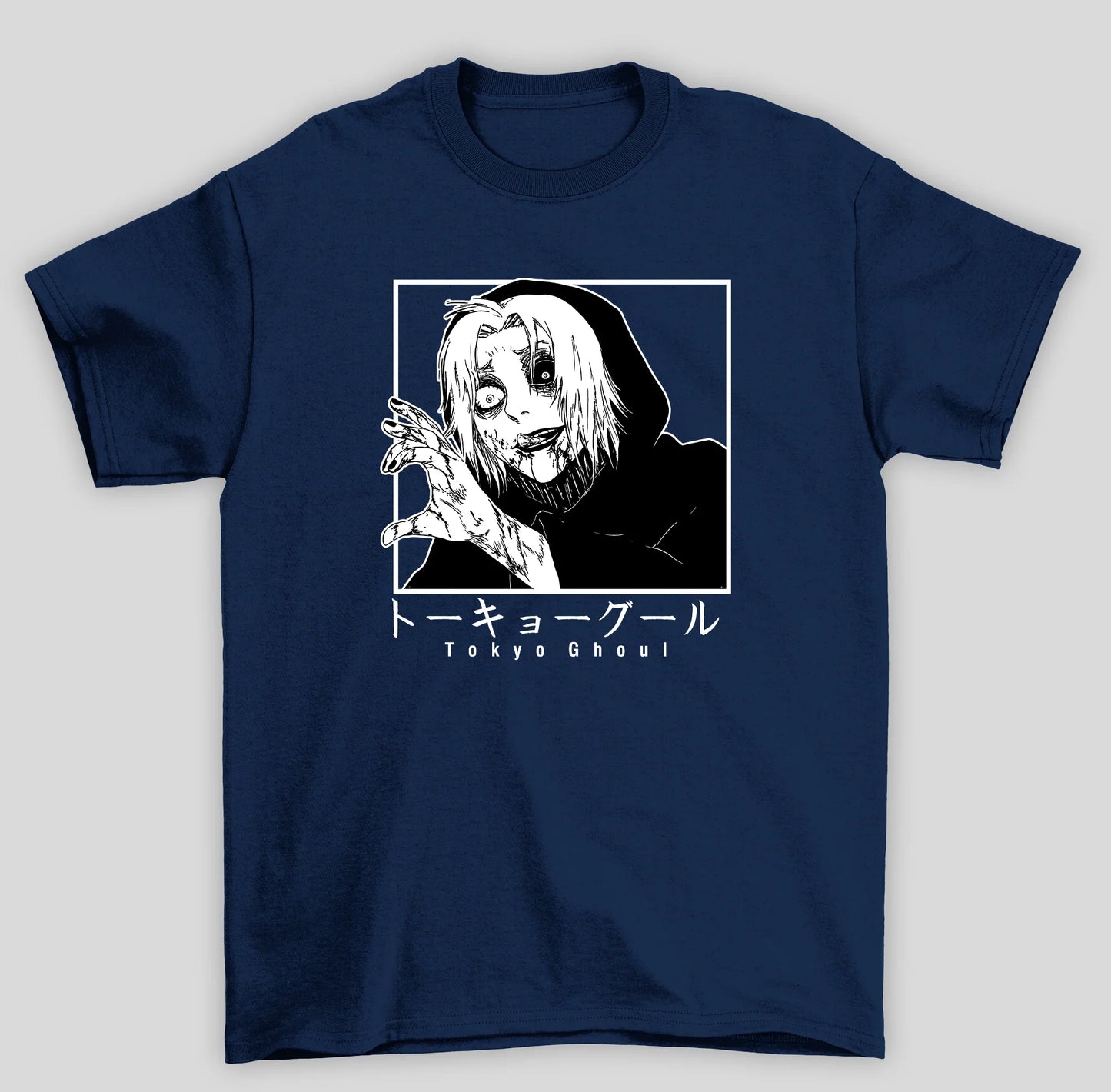 Camiseta Básica Unissex Tokyo Ghoul Anime Seidou Takizawa