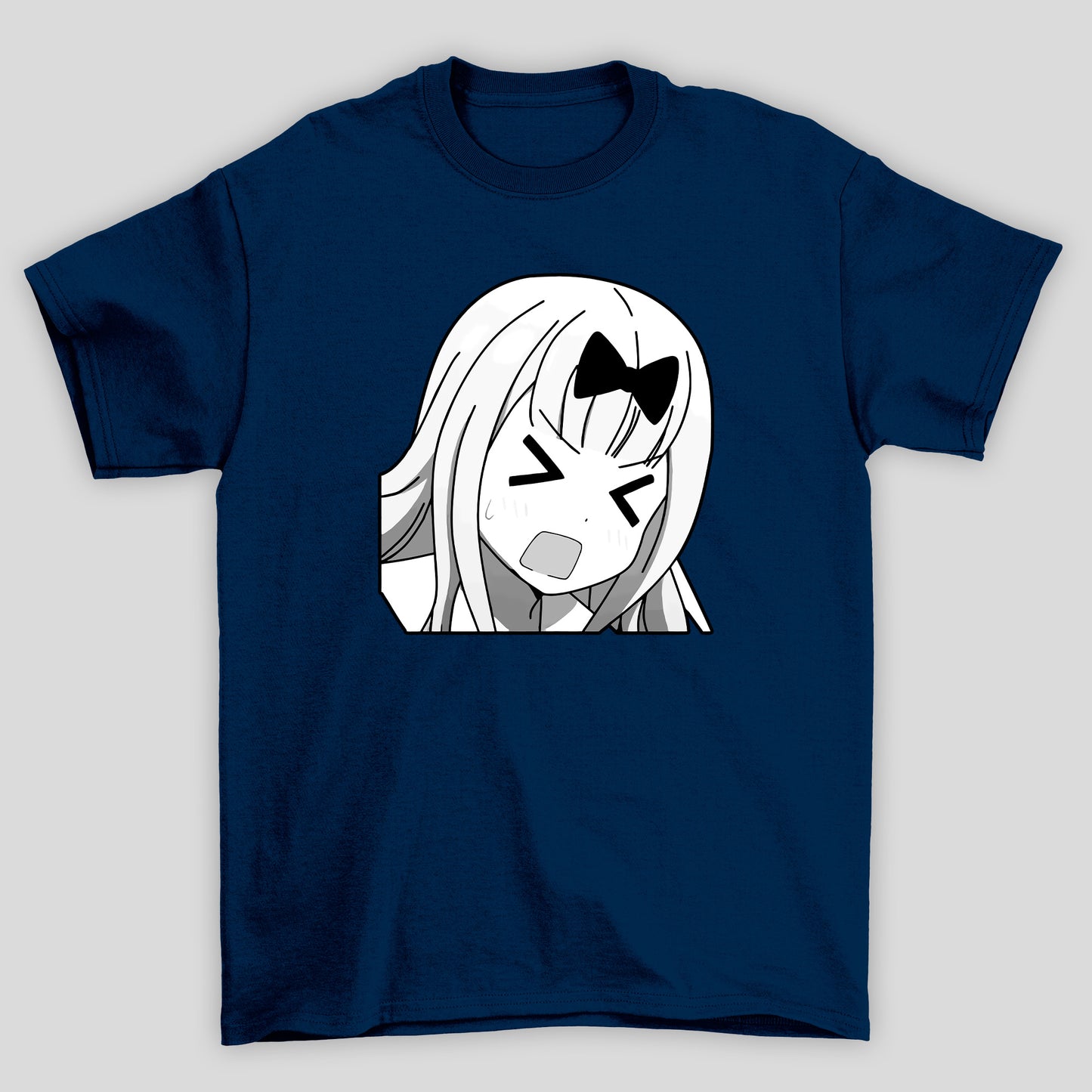Camiseta Básica Unissex Kaguya-sama Anime Chika