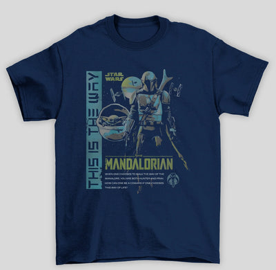 Camiseta Básica Unissex The Mandalorian His The Way