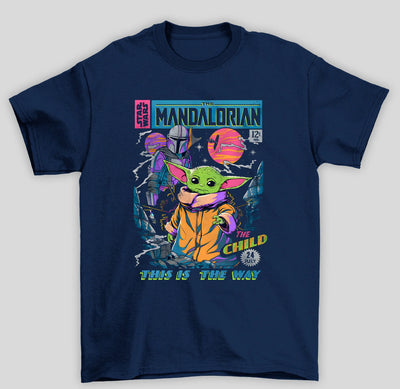 Camiseta Básica Unissex The Mandalorian HQ Star Wars