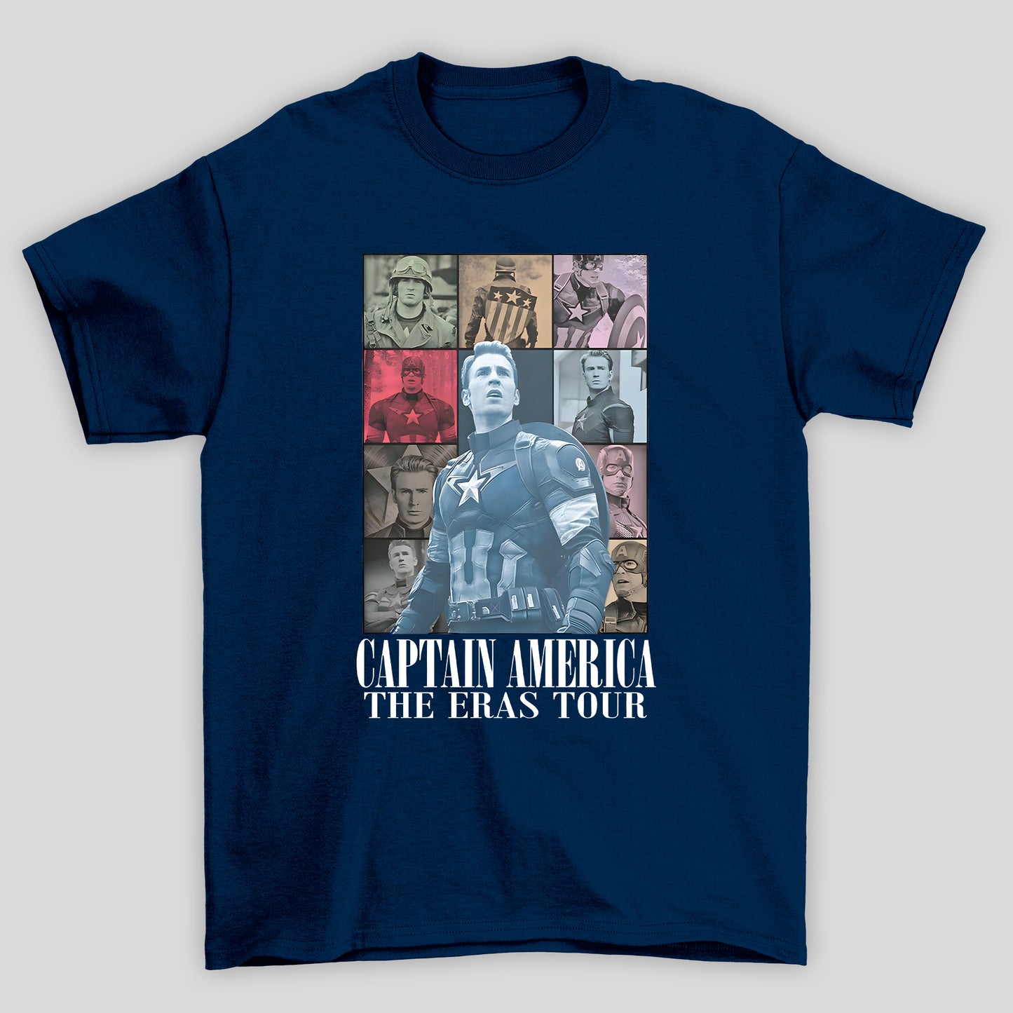 Camiseta Básica Unissex Capitão América The Eras Tour