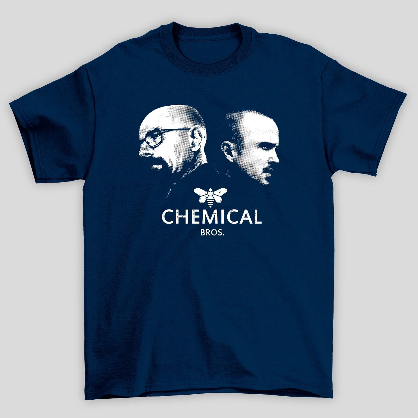 Camiseta Básica Unissex Breaking Bad Chemical Bros
