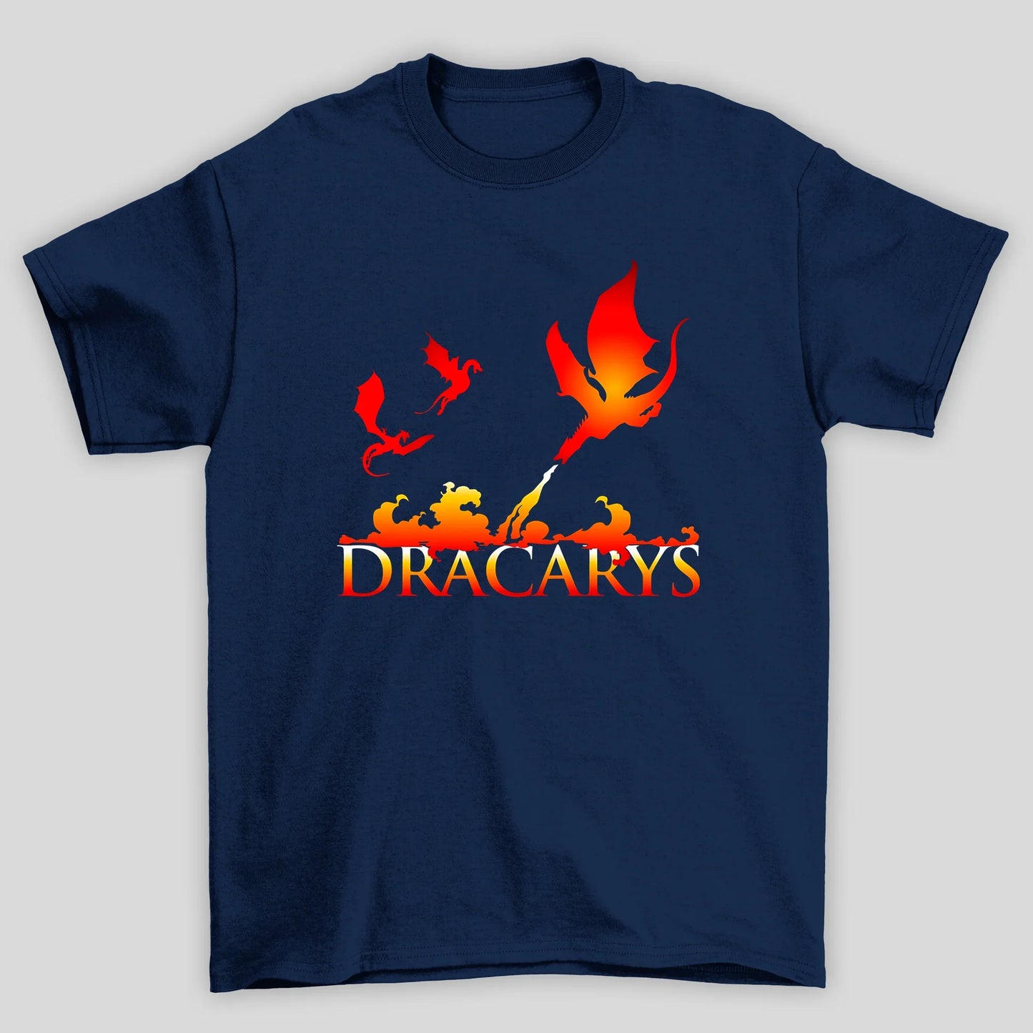 Camiseta Básica Unissex Dracarys Dragoes Game Of Thrones