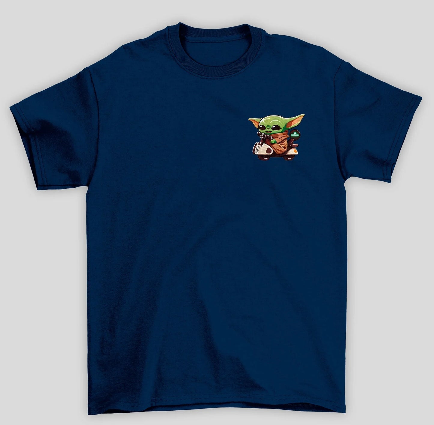 Camiseta Básica Unissex The Mandalorian Baby Yoda Cute Motinha