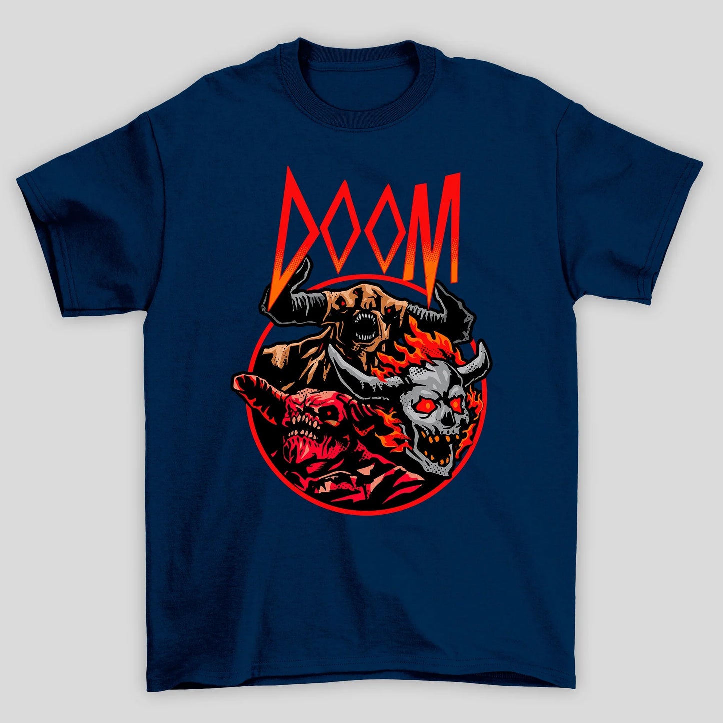 Camiseta Básica Unissex Doom Demons