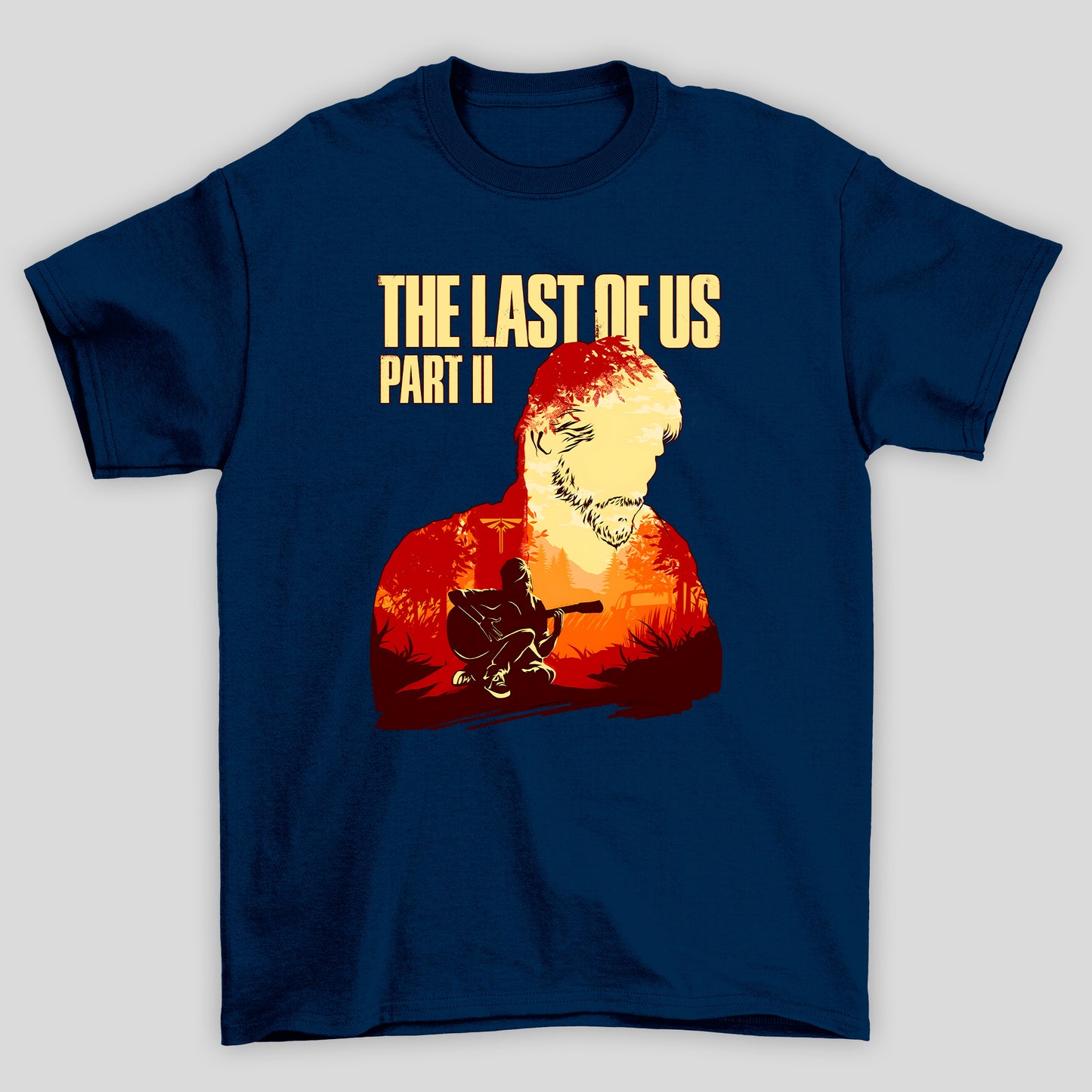 Camiseta Básica Unissex The Last Of Us Ellie Joel Silhueta