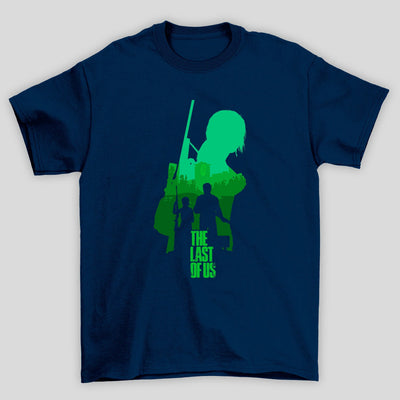 Camiseta Básica Unissex The Last Of Us Silhueta