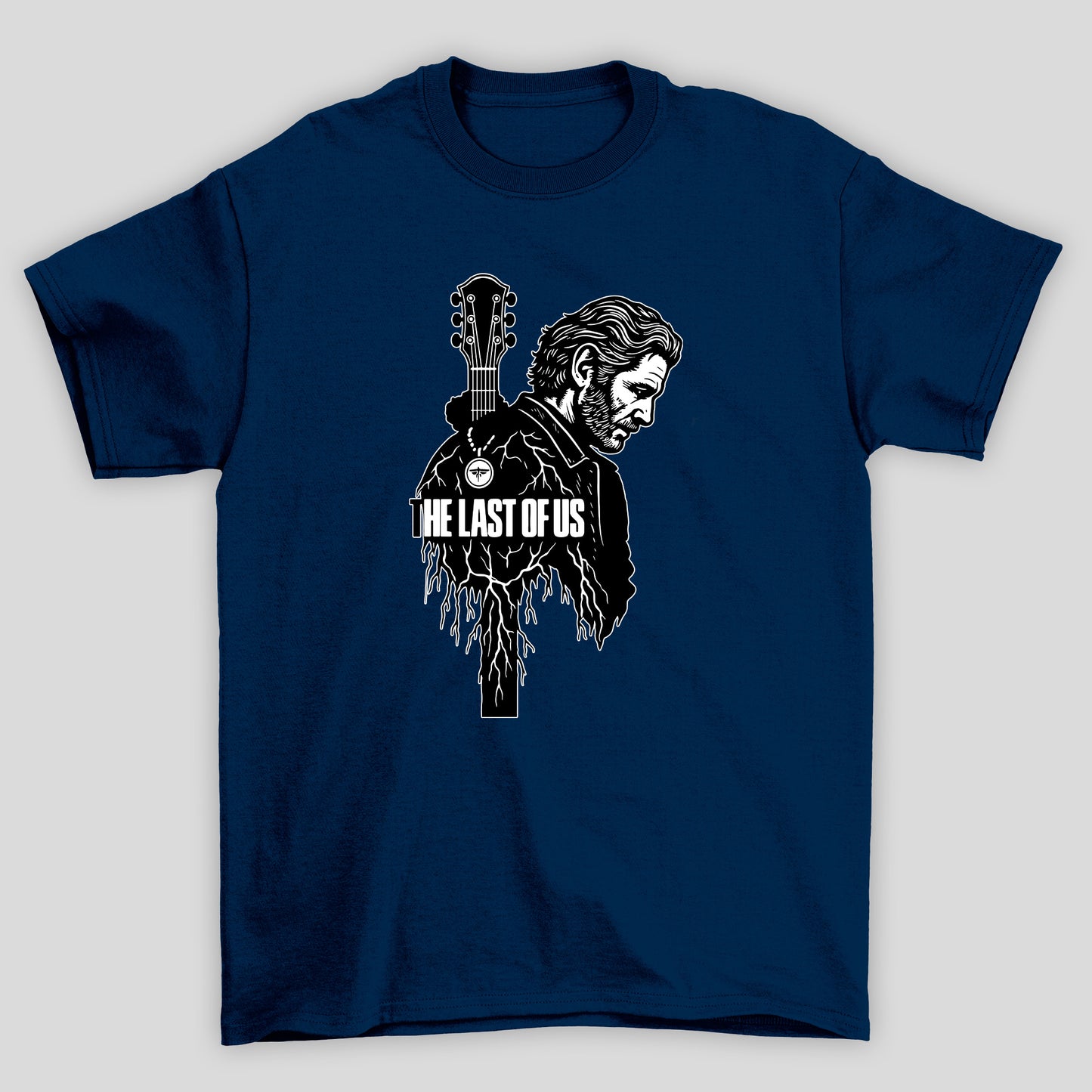 Camiseta Básica Unissex The Last Of Us Joel Violão