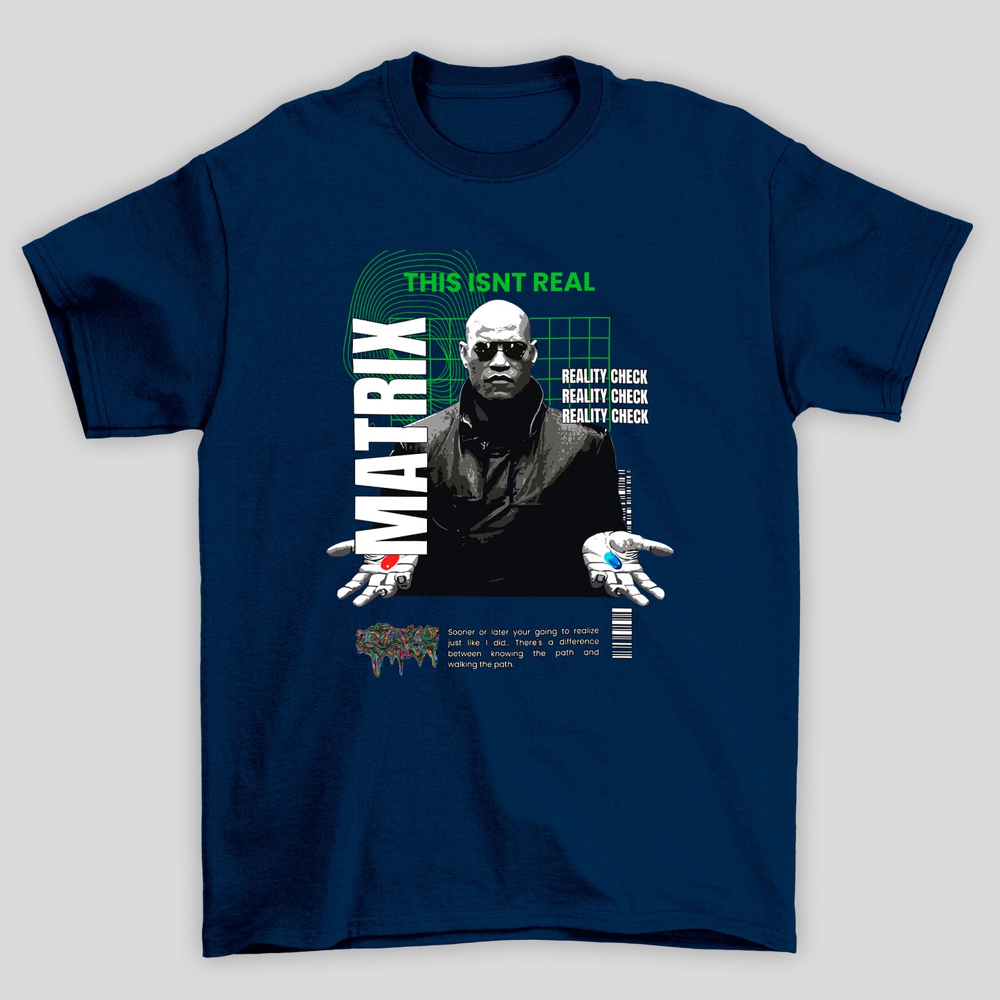 Camiseta Básica Unissex Morpheus Pilulas Matrix