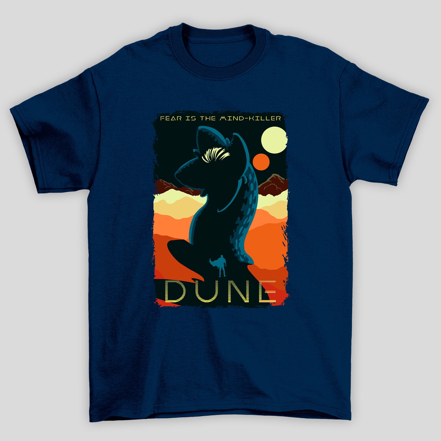Camiseta Básica Unissex Duna Arte Silhueta