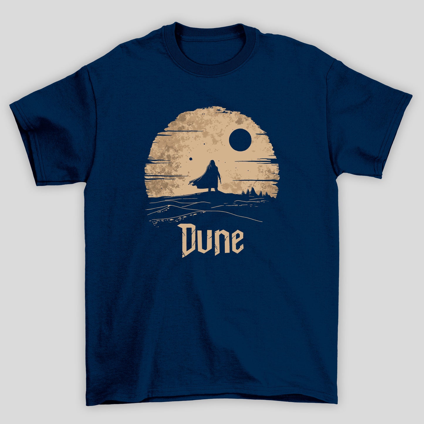 Camiseta Básica Unissex Duna Silhueta Sol